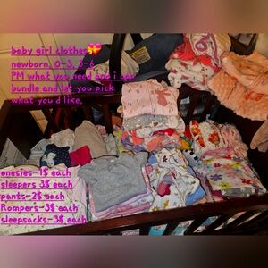 Baby girl clothes newborn-6 months